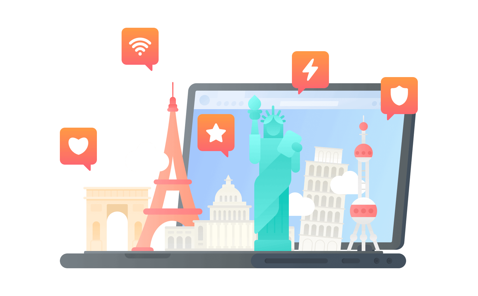在佛得角群岛连接到中国vpn - 天空乐享